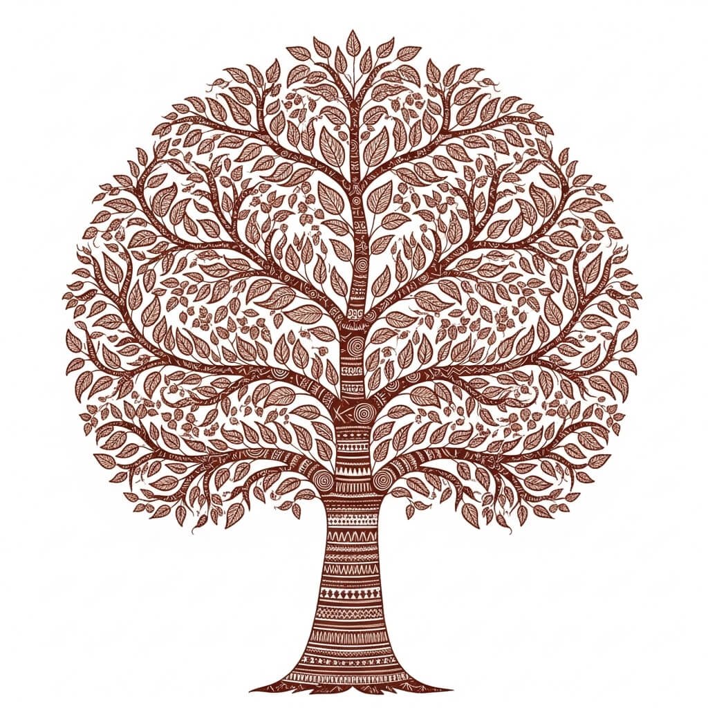 Madhubani Tree of Life