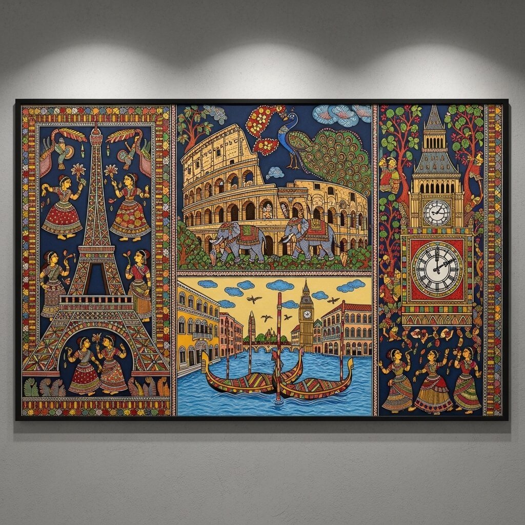 Mithila art — upcoming Europe tour