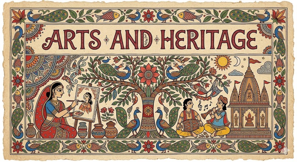 Arts and Heritage — Mithila art exhibition